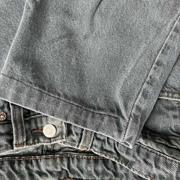 Vintage Levi’s Black Tab Green Faded Straight Leg  Dad Jeans - Picture 4 of 5